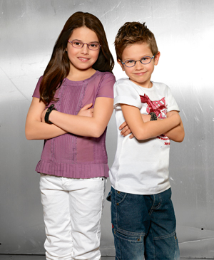 children wearing spectacles